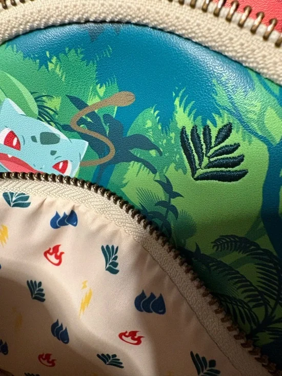 Pokémon Elemental Mini Backpack — Yellow, Orange, Green, Blue - Picture 2 of 5